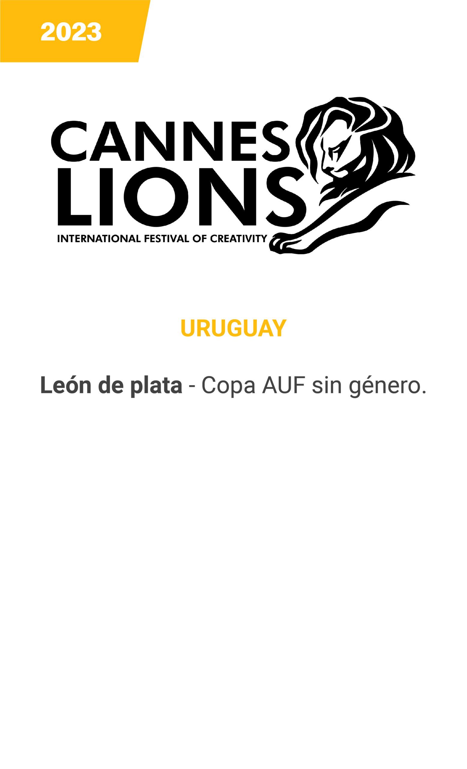 CANNES LIONS - Uruguay - mobile
