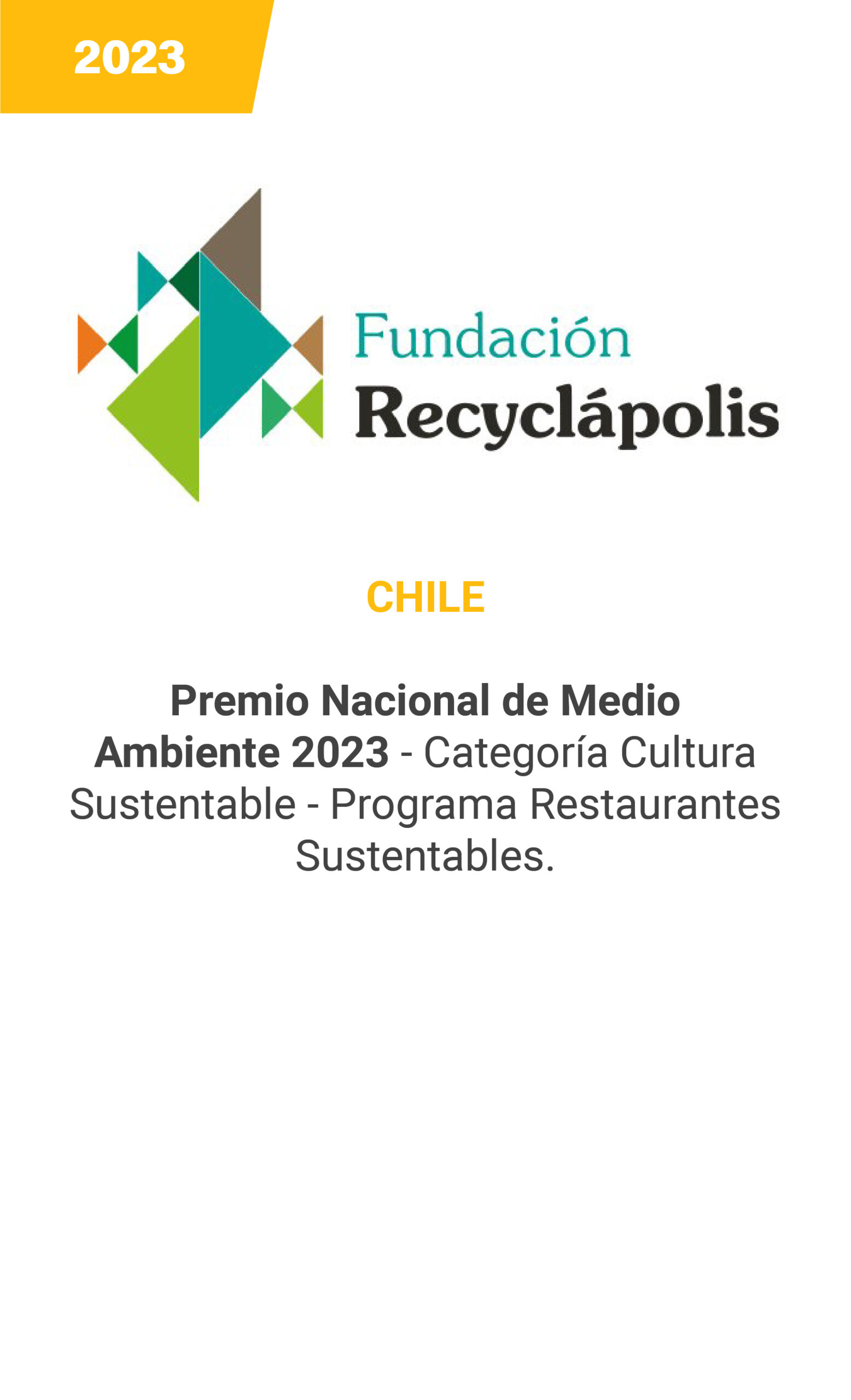 Fundacion Recyclapolis - 2023 - mobile