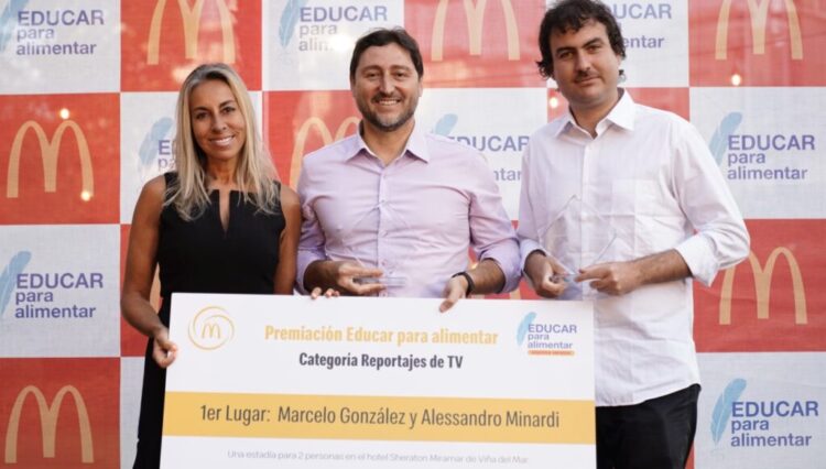 [Chile] Concurso Educar para Alimentar de McDonald’s premió los mejores reportajes 2021 sobre la industria gastronómica en pandemia