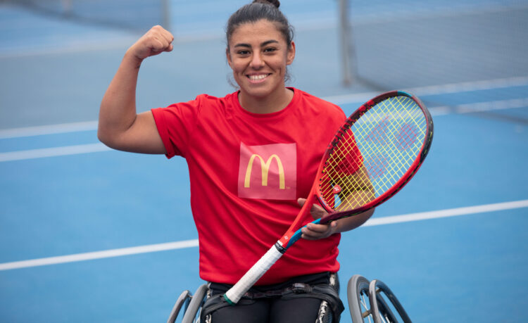 [Chile] Programa Embajadores Deportivos McDonald’s suma a la destacada tenista paralímpica Macarena Cabrillana