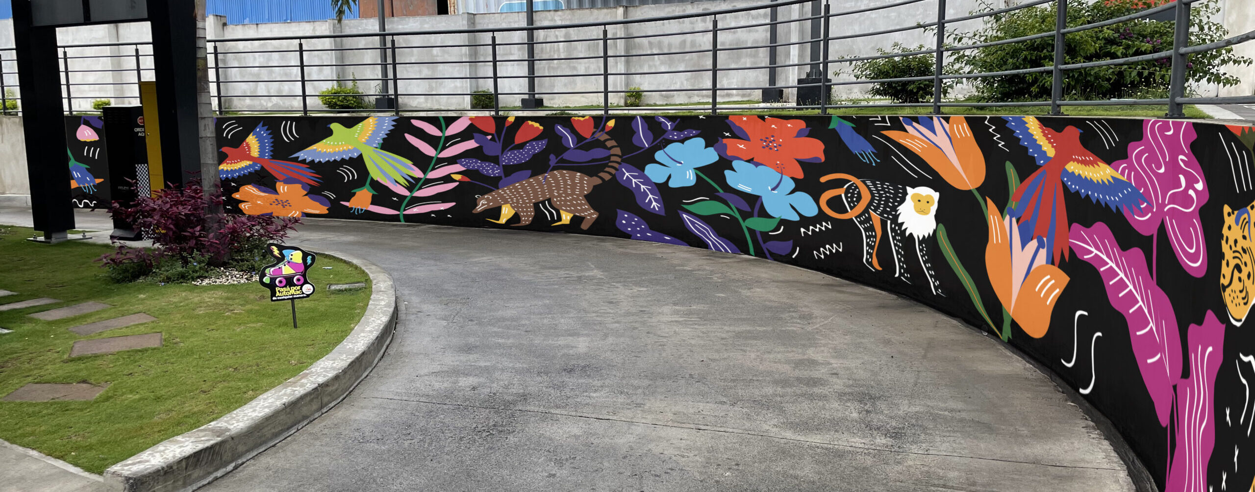 [Costa Rica] Flora y fauna costarricense embellecen segundo mural del proyecto PaseArte por Mc