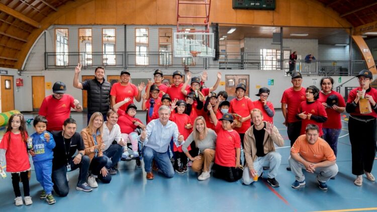 [Chile] McDonald’s suma nuevos talleres deportivos comunitarios para personas en situación de discapacidad