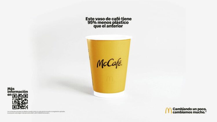 [Argentina] McDonald’s logró que el 84% de sus empaques no contengan plástico