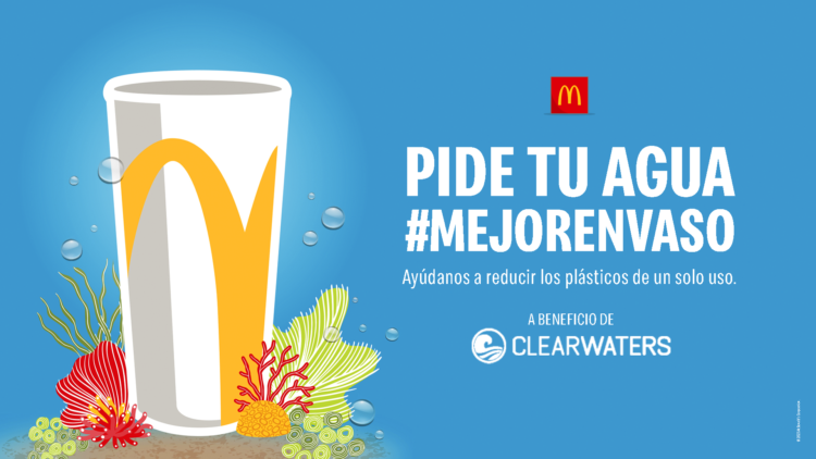 [Puerto Rico] McDonald’s y Clearwaters se unen para reducir plásticos de un solo uso