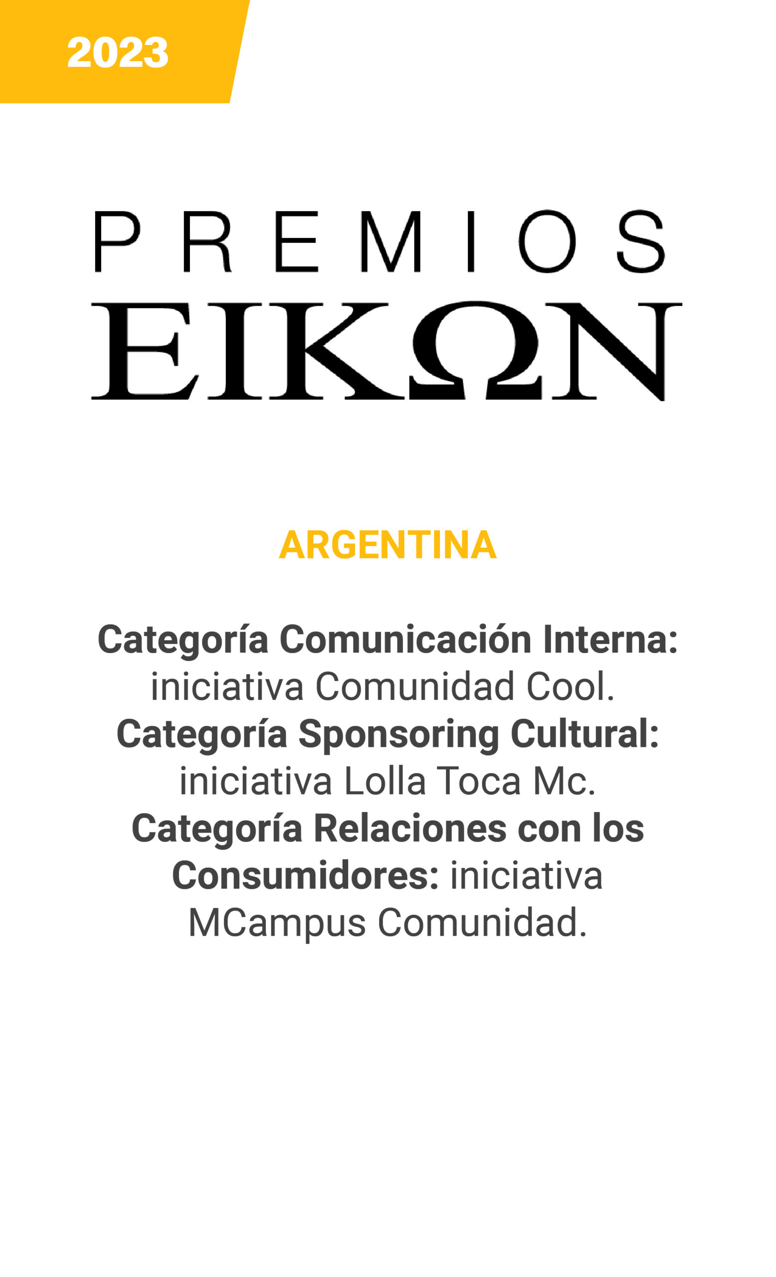 Eikon - Argentina - 2023 mobile