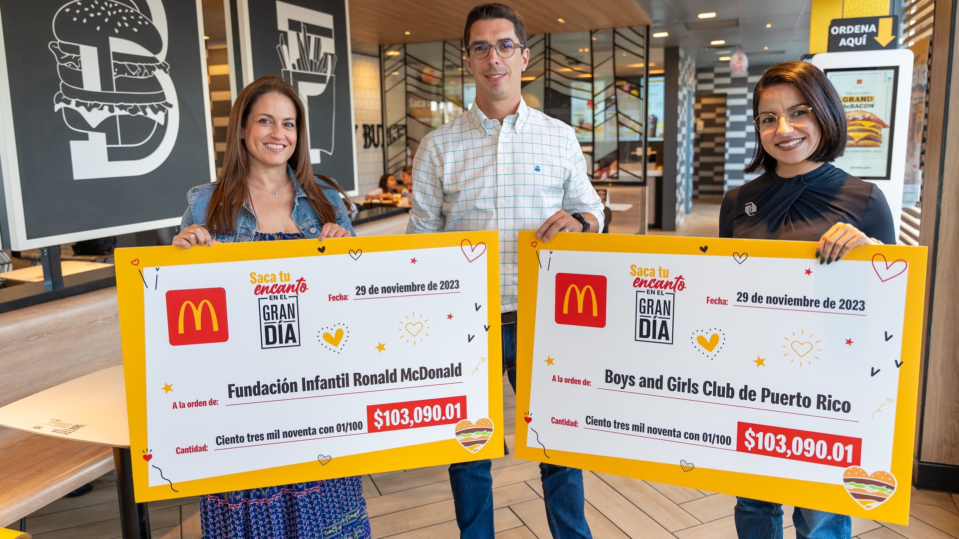 [Puerto Rico] McDonald’s entrega recaudo histórico a través de su Gran Día