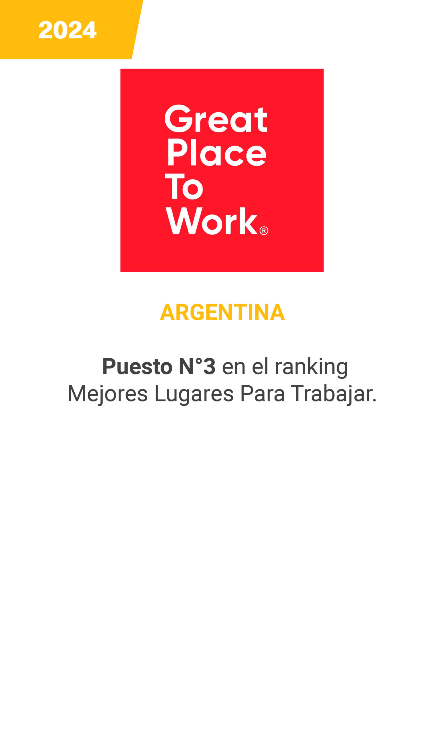 GPTW Argentina 2024 - mobile