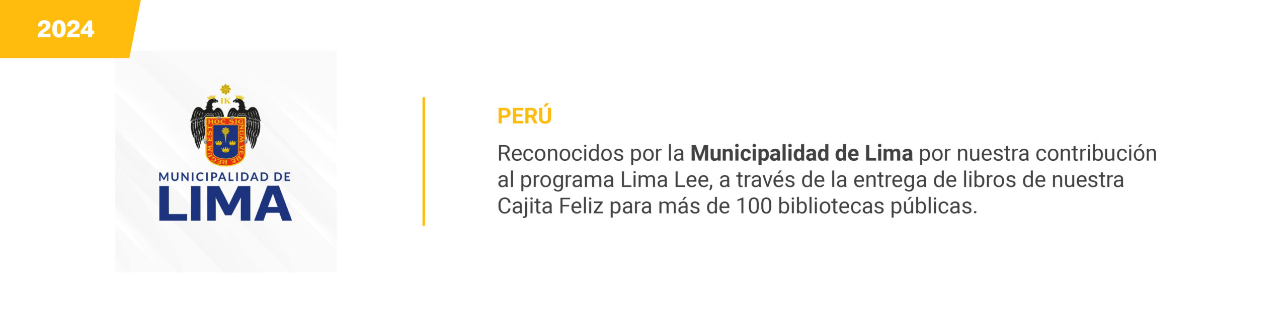 Municipalidad de Lima - 2024