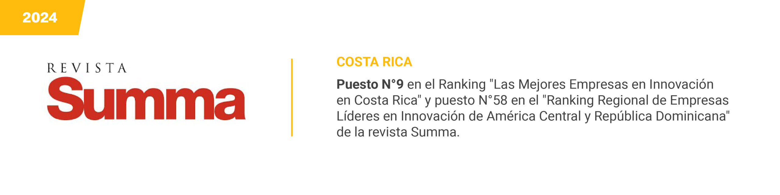 SUMMA - Costa Rica 2024