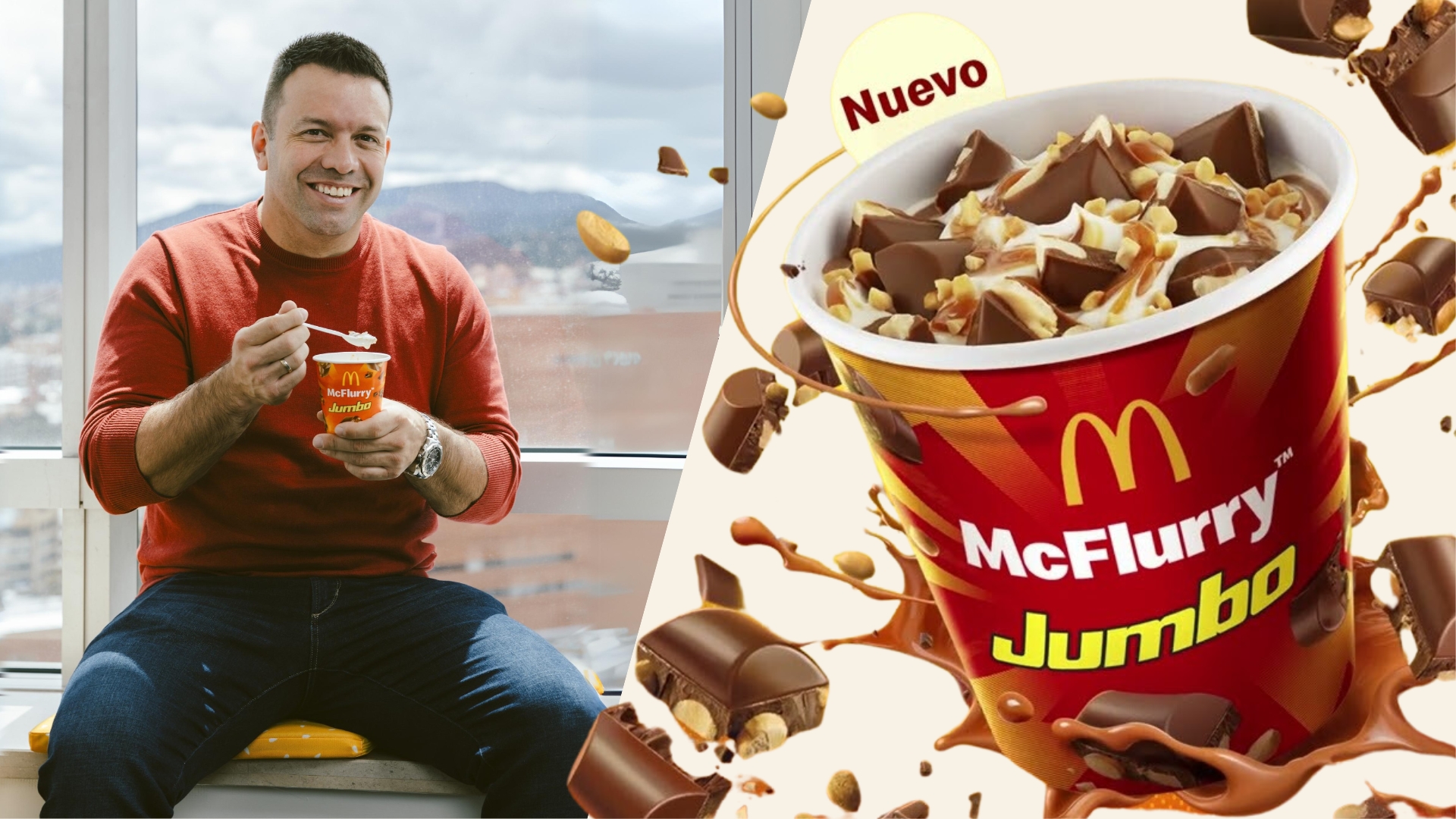[Colombia] McDonald’s y Nacional de Chocolates se unen para lanzar McFlurry Jumbo: un postre 100% colombiano