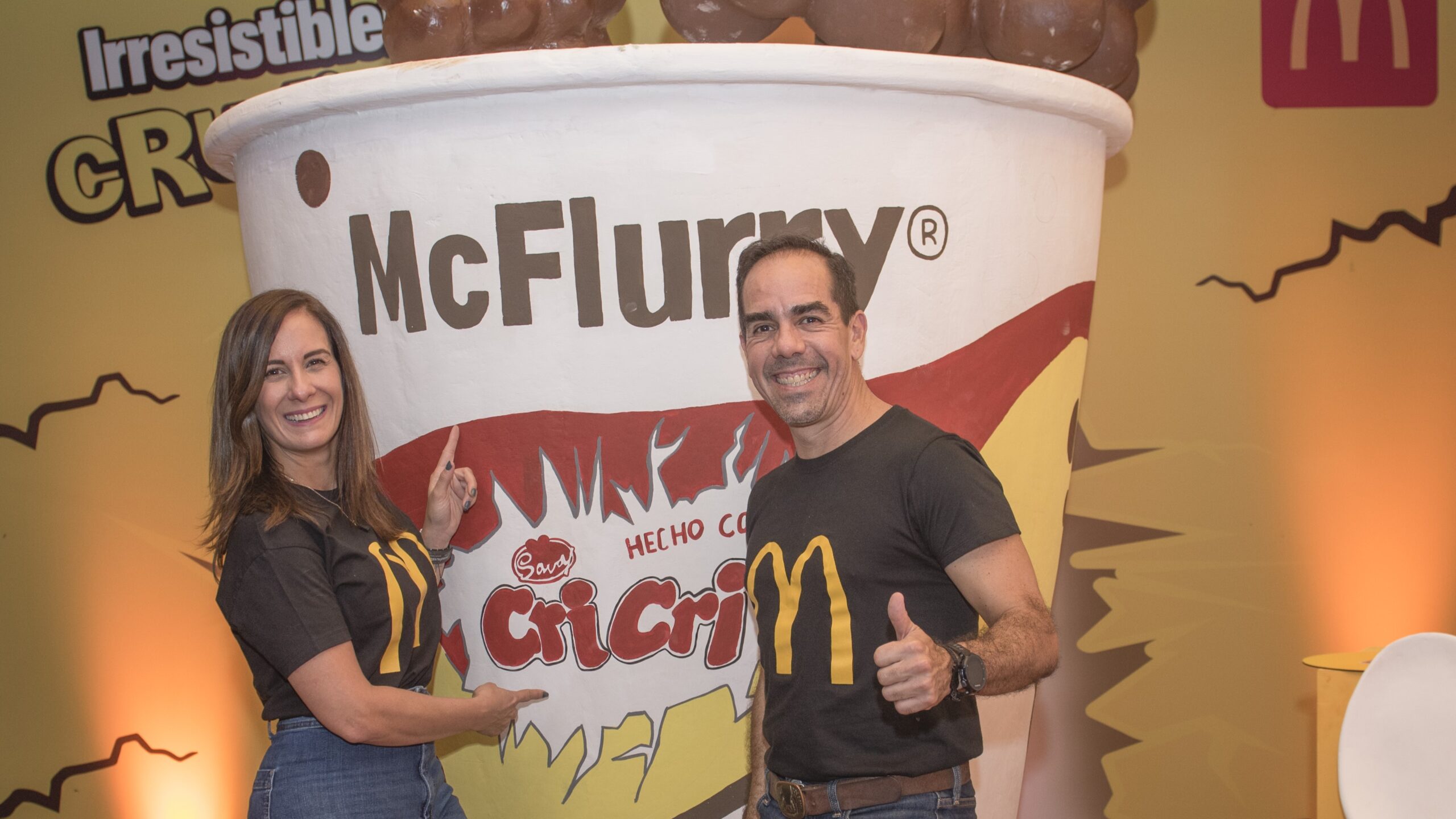 [Venezuela] Nuevo McFlurry hecho con CRICRI® irresistiblemente crujiente