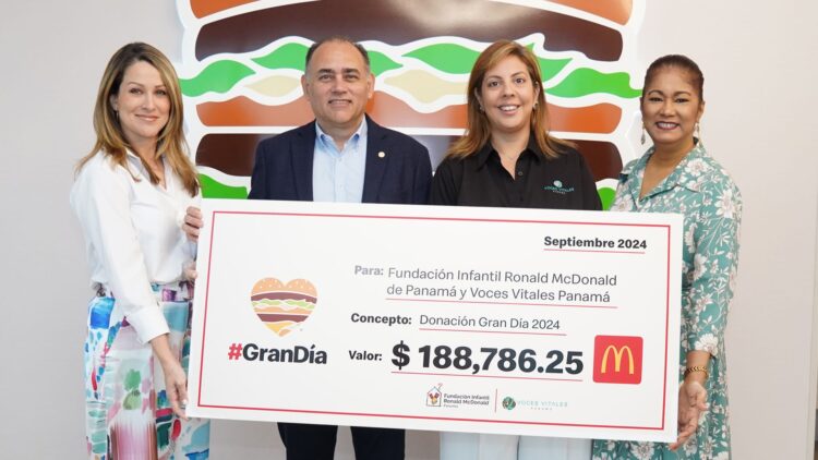 [Panamá] El Gran Día de McDonald’s recolectó más de 180 mil dólares para apoyar a madres adolescentes y familias panameñas