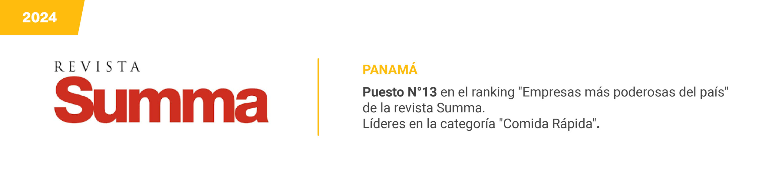 Revista SUMMA Panamá 2024