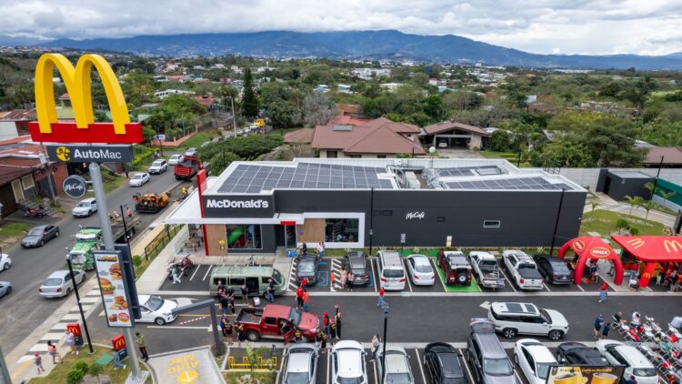 [Costa Rica] McDonald’s abrirá su restaurante número 11 en Heredia: el primero con paneles solares en la provincia